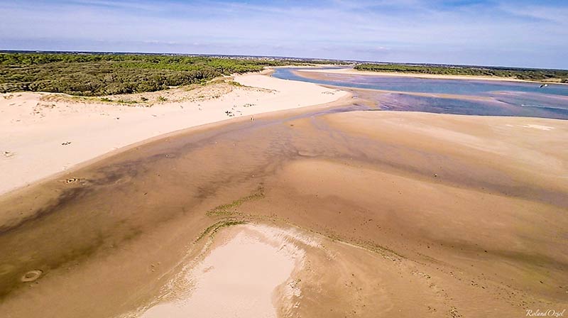 La plage du Veillon Talmont Saint Hilaire Vendée